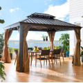 screened in Roof Gazebo for Deck 5x3 pergola